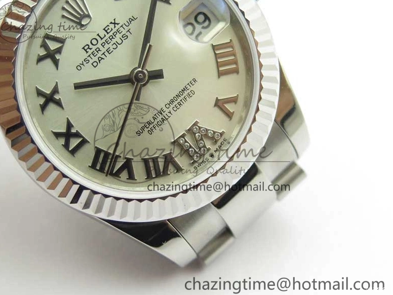 BP SS Edition Maker Roman Best Oyster 31mm on Bracelet 278271 Dial Datejust Silver 0417